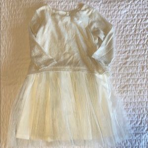 Pippa and Julie white holiday dress size 6x